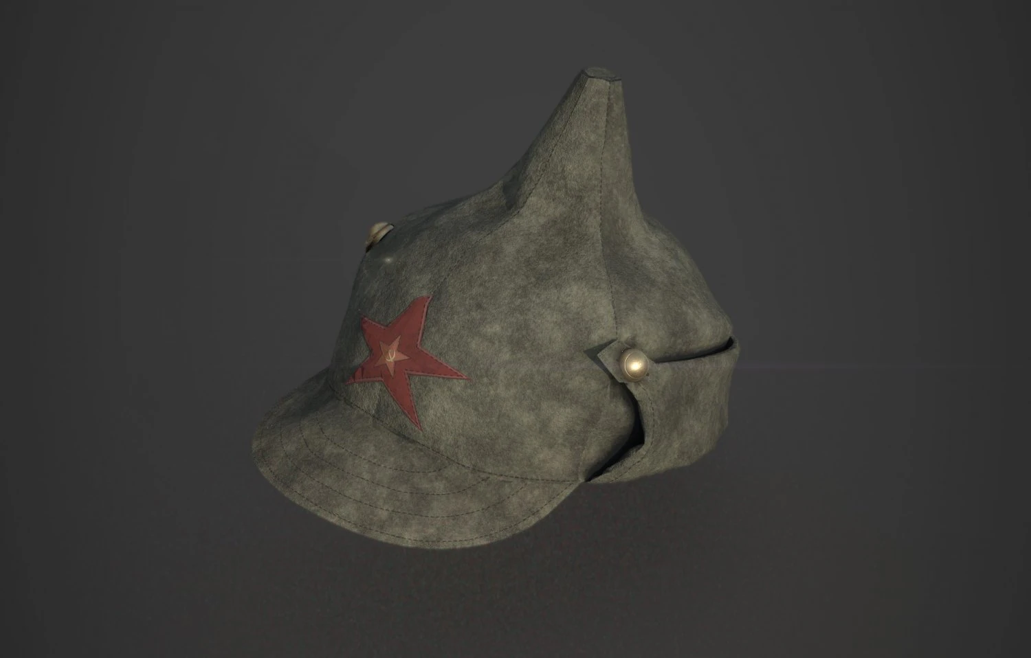 war hat 3D Model .c4d .max .obj .3ds .fbx .stl .blend 