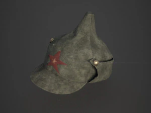 Kriegshut 3D Modell