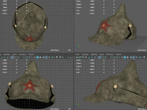 war hat 3D Model