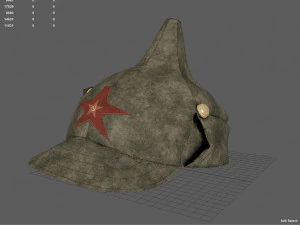 war hat 3D Model