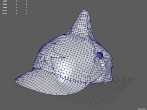 war hat 3D Model