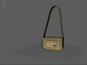 sac &agrave; main Modèle 3D