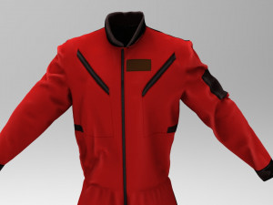 ski overalls Model 3D