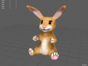 rabbit toy Modelo 3D