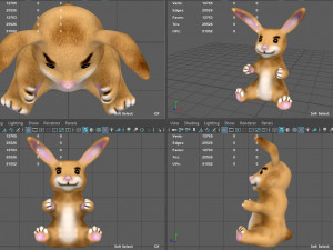 rabbit toy Modelo 3D