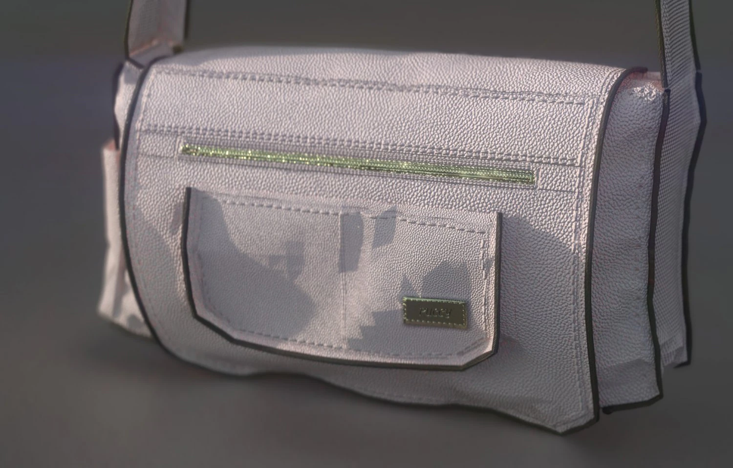 handbag leather 3D Model .c4d .max .obj .3ds .fbx .stl .blend