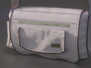 sac &agrave; main en cuir Modèle 3D