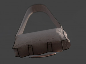 handbag leather 3Dモデル