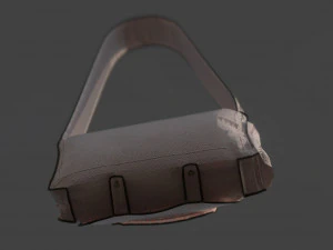 handbag leather 3D Model