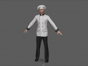 chef 3D Model
