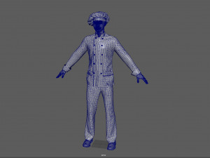chef 3D Model