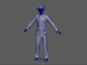 chef 3D Model
