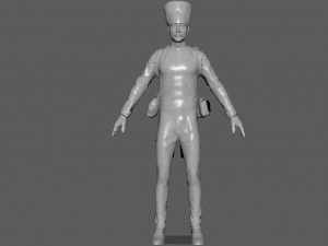soldier french Model 3D