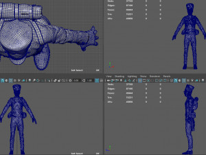 soldier french Model 3D