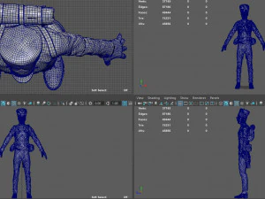 फ़्रेंच सैनिक 3D मॉडल