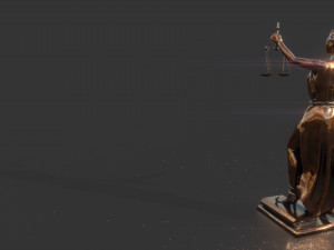 lady justice 3D Model