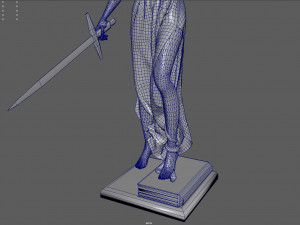 lady justice 3D Model