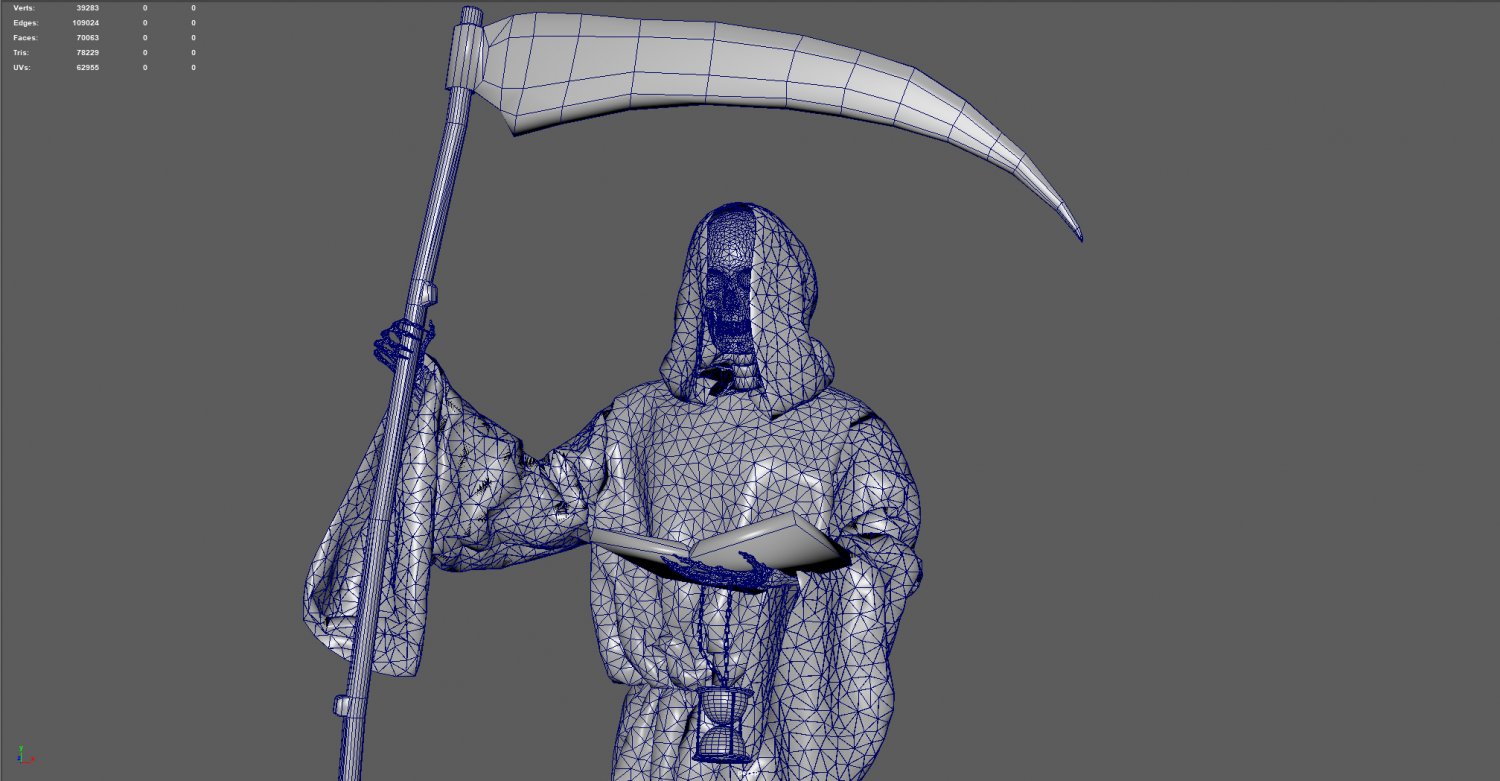 Death 3d model