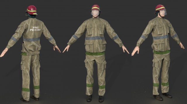 firefingher Model 3D .c4d .max .obj .3ds .fbx .stl .blend 