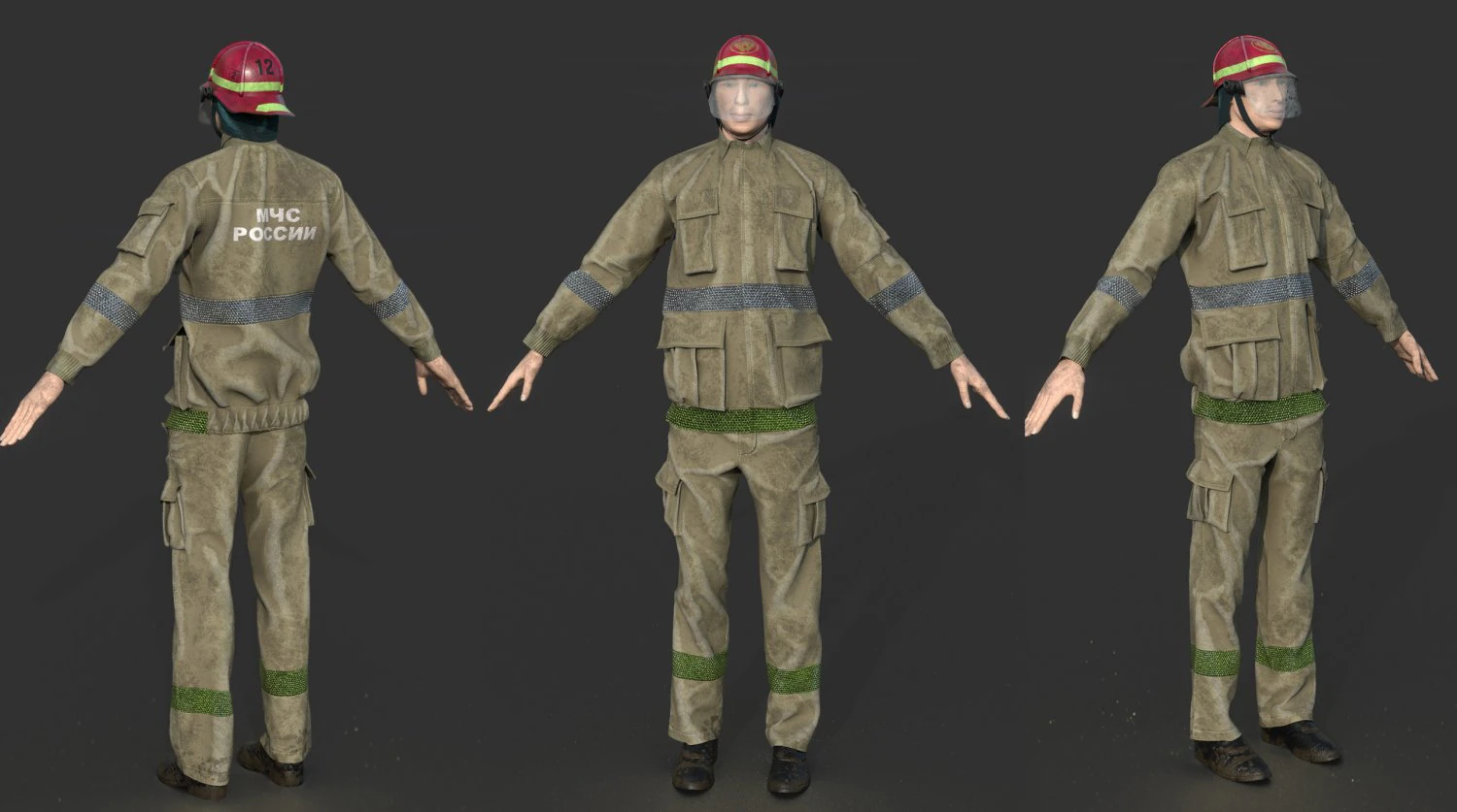 firefingher 3D Model .c4d .max .obj .3ds .fbx .stl .blend
