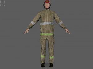 firefingher 3D Model