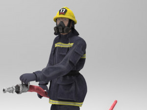 firefingher 3D 모델