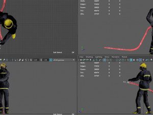 firefingher 3D 모델