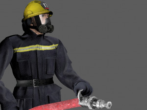 firefingher 3D 모델