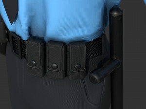 police officer 3D Модель