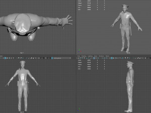 police officer 3D Модель