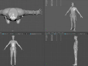 police officer 3D Model