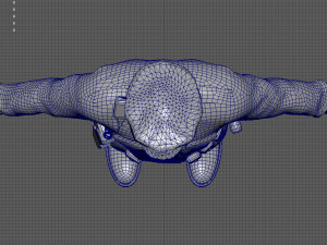 police officer white 3D Модель