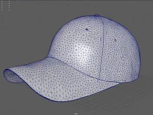tactical cap 3D Model