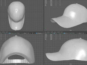 tactical cap 3D मॉडल
