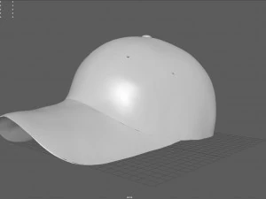 tactical cap woodland 3D Model
