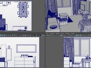 living room 3D Model