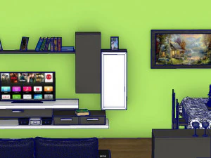 Wohnzimmer 3D Modell