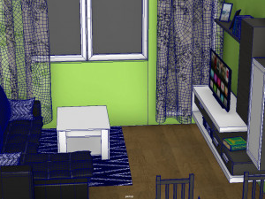 living room 3D Model