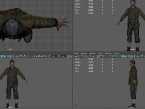 homeless alcoholic Modelo 3D