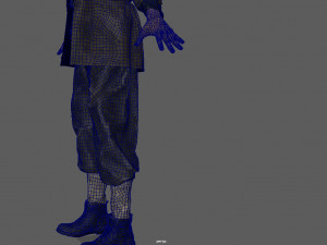 homeless alcoholic Modelo 3D