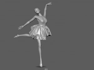 ballerina 3D Model