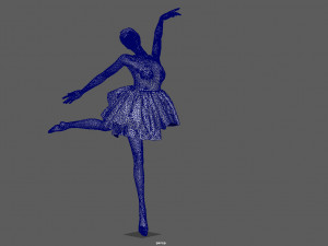 ballerina Model 3D