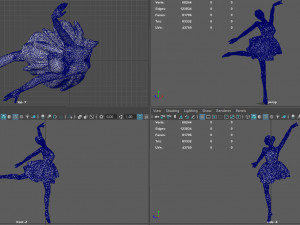 ballerina Model 3D