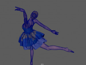 ballerina Model 3D