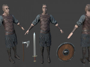 viking 3D Model