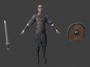 viking 3D Model