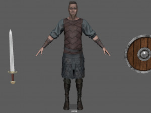 viking 3D Model
