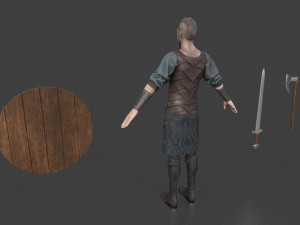 viking 3D Model