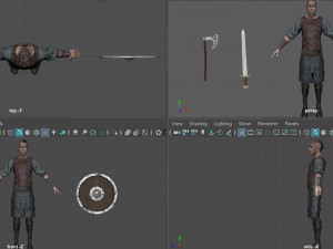 viking 3D Model