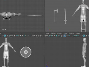 viking 3D Model
